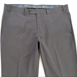 Lauren Ralph Lauren Mens Business Pants 
38 x 30 Gray Micro Plaid Straight Leg